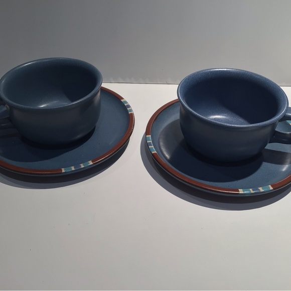 #342 Dansk Mesa cup & saucer 2 ea very good condition no chips/cracks like new - Picture 1 of 5